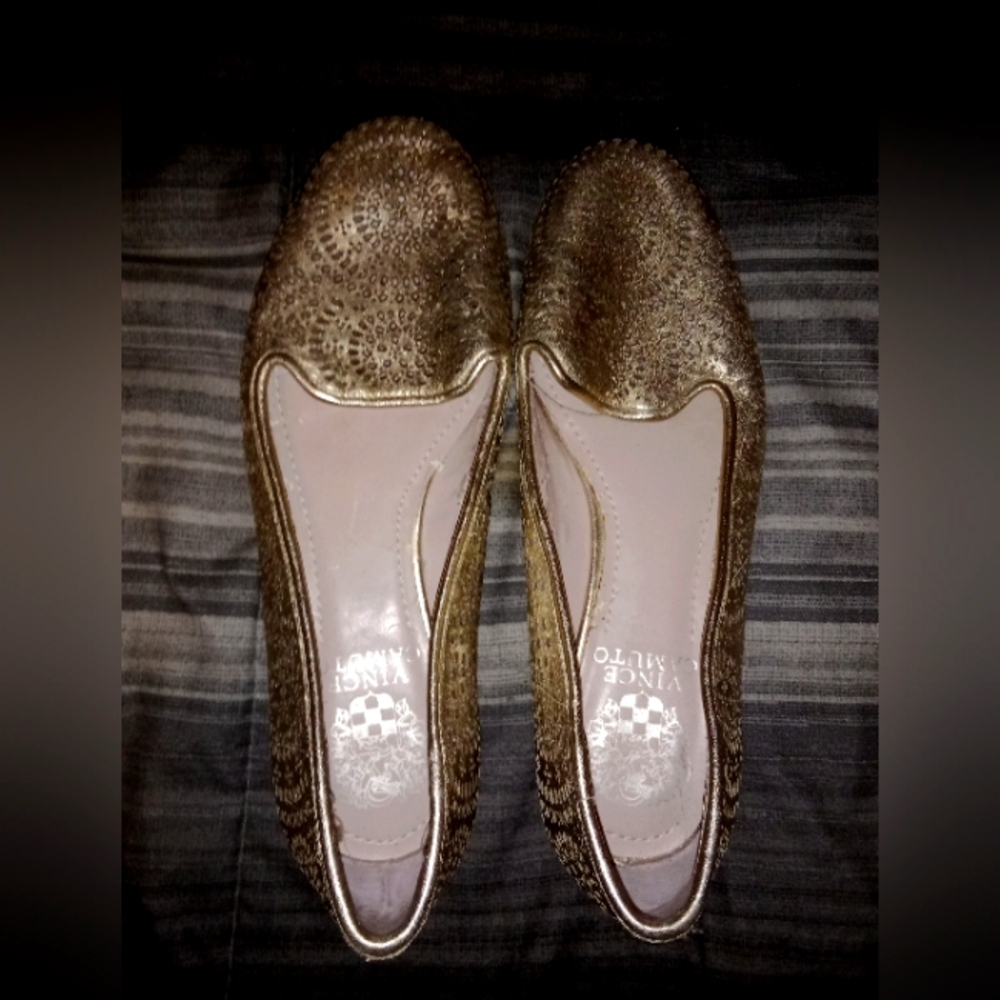 Gold Vince Camuto shoes